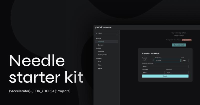 Featured image of post Needle StarterKit: The Ultimate Tool for Accelerating Your Graph App Projects